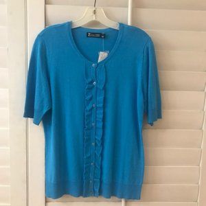 NEW Turquoise New York & Company Top